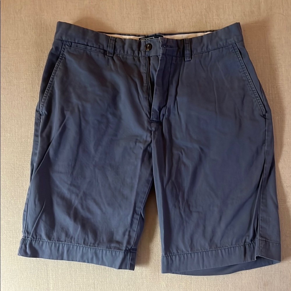Polo by Ralph Lauren Navy Flat Front Shorts